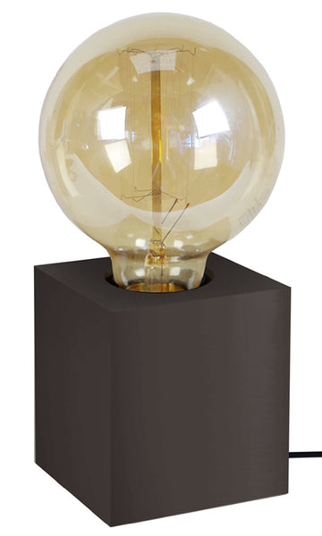 <tc>Candeeiro de Mesa BOIS CUBE LT2- 9,5cm - 1 Luz </tc>