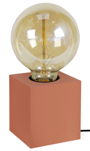 <tc>Candeeiro de Mesa BOIS CUBE LT2- 9,5cm - 1 Luz </tc>
