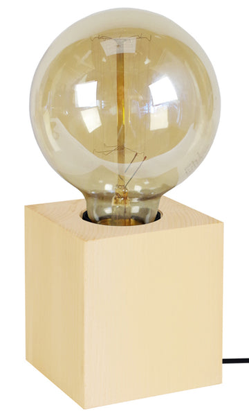 <tc>Candeeiro de Mesa BOIS CUBE LT2- 9,5cm - 1 Luz </tc>