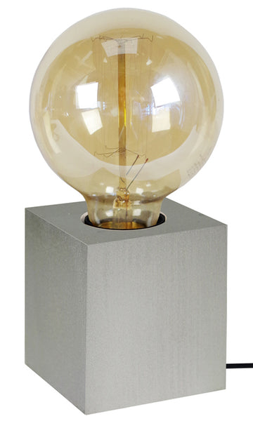 <tc>Candeeiro de Mesa BOIS CUBE LT2- 9,5cm - 1 Luz </tc>