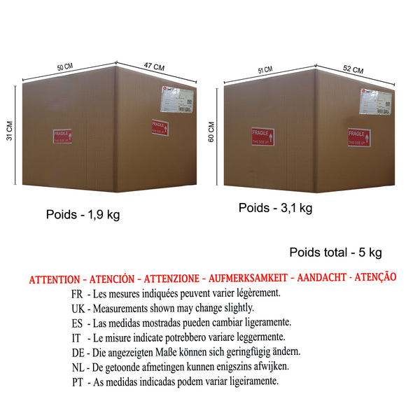 <tc>Candeeiro de Mesa MUMBAI  50cm - 1 Luz  </tc>