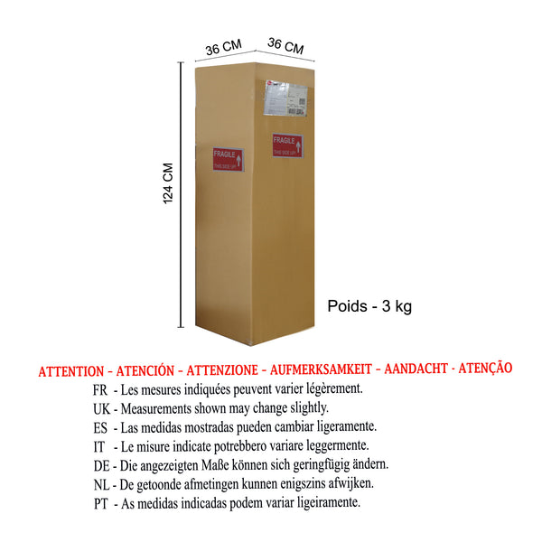 Lampadaire LISERON 30cm - 1 Lumière