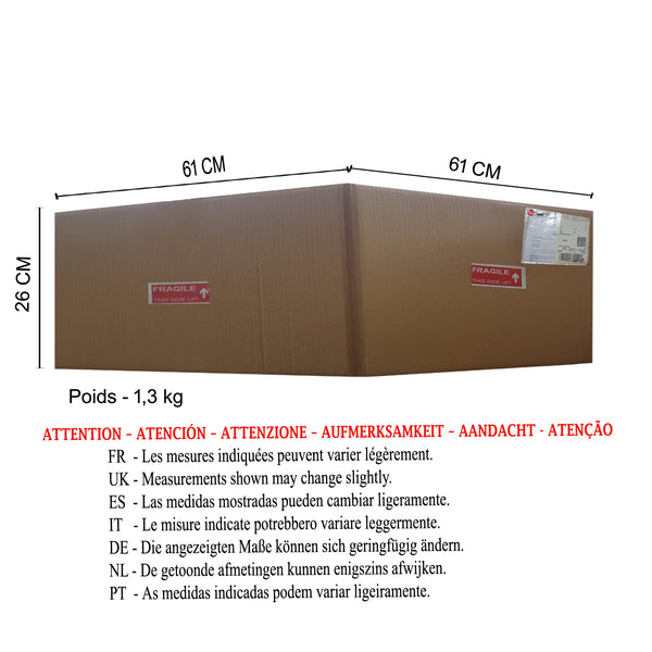 <tc>Acessório TAMBOUR   60cm - 1 Luz  </tc>