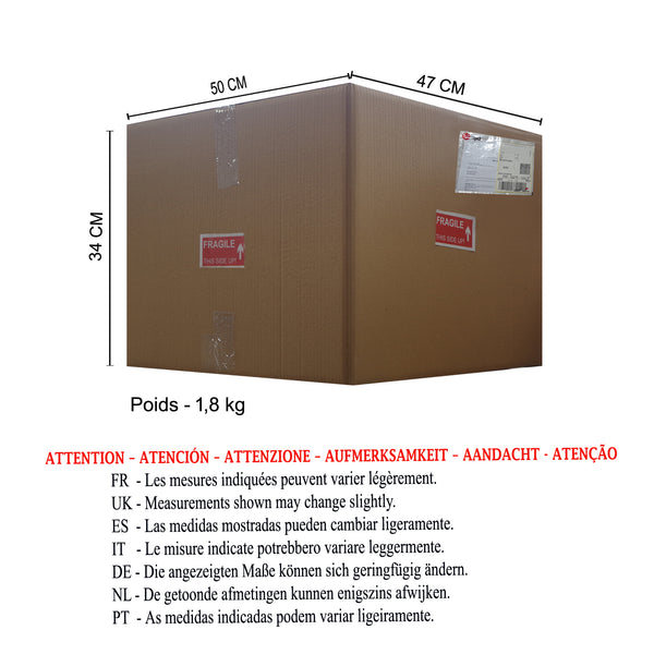 <tc>Candeeiro de Mesa TROMPETA METAL  30cm - 1 Luz  </tc>