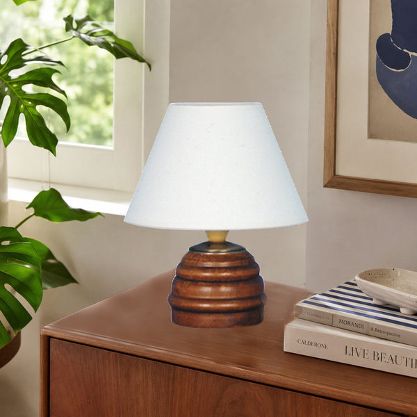 <tc>Candeeiro de mesa LAMPE BOIS 18cm- 1 luz</tc>