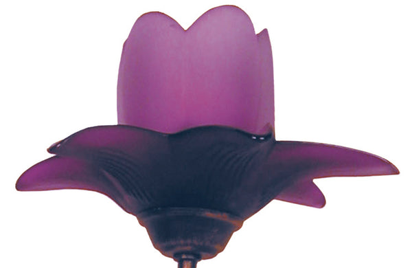 Lampe de chevet TOSEL TULIPANO,métal , H50xD35xP35  cm.