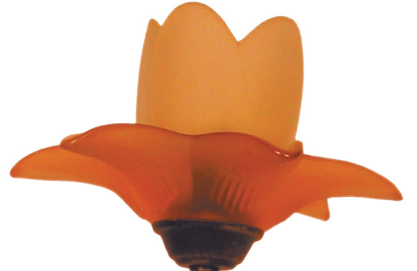 Lampe de chevet TOSEL TULIPANO,métal , H50xD35xP35  cm.
