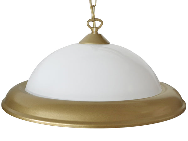 Suspension TOSEL BILLARD,métal , H64xD37,5xP37,5  cm.