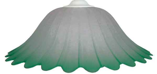 Suspension TOSEL FLEUR,verre H80xD35xP35  cm.
