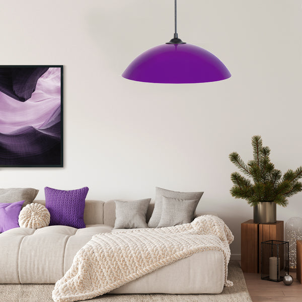 Suspension DEMI LUNE metal