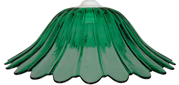 Suspension TOSEL FLEUR,verre H80xD35xP35  cm.