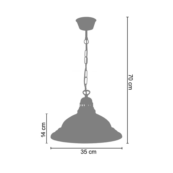 Suspension  CARLOT 2 35cm - 1 Lumière