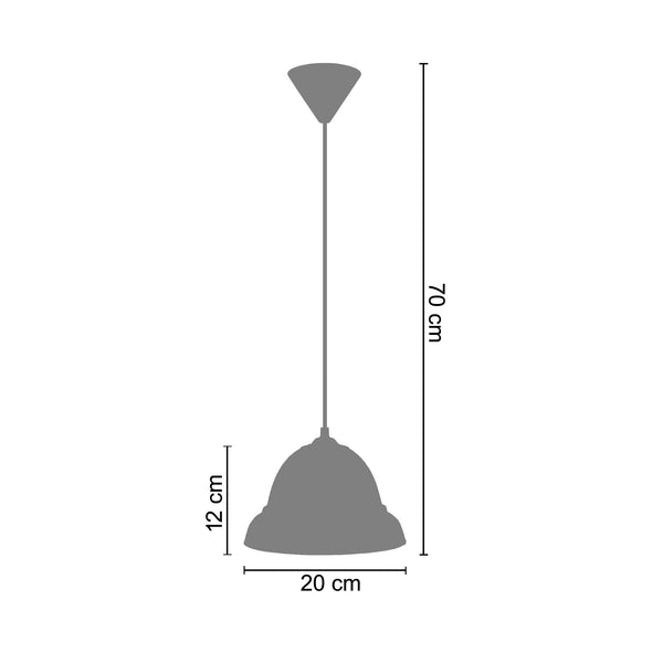Suspension DALILA 20cm  - 1 Lumière