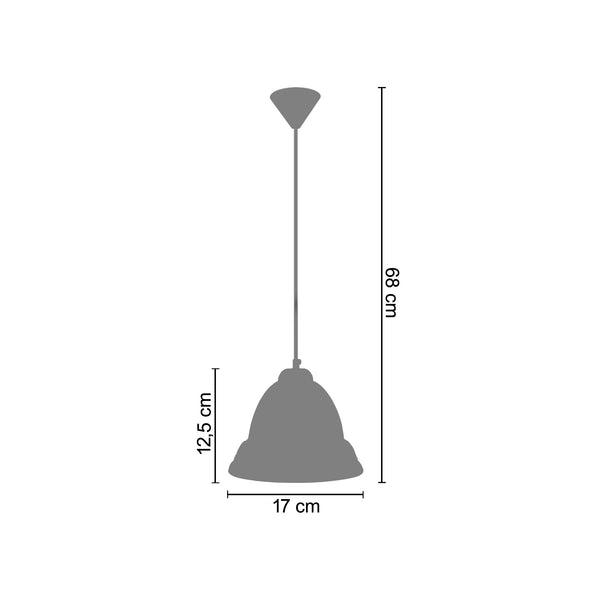 Suspension CLASSIC 17cm - 1 Lumière