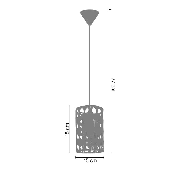<tc>Suspensão ZIN  15cm - 1 Luz  </tc>