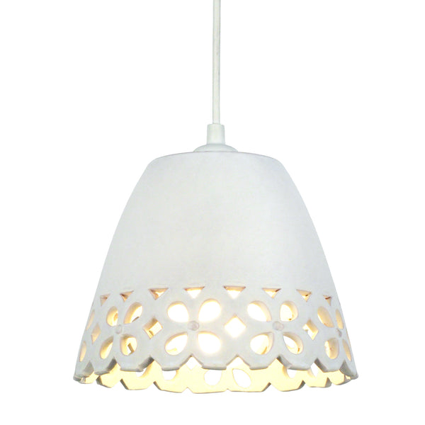 Suspension TOSEL FARO,Céramique H70xD17xP17  cm.