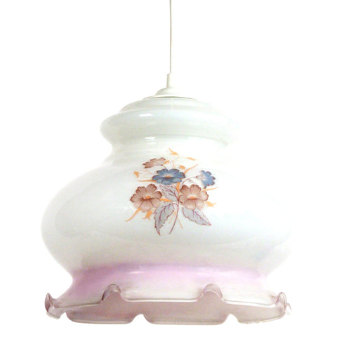 Suspension TOSEL AVILA,verre  H80xD17,5xP17,5  cm.
