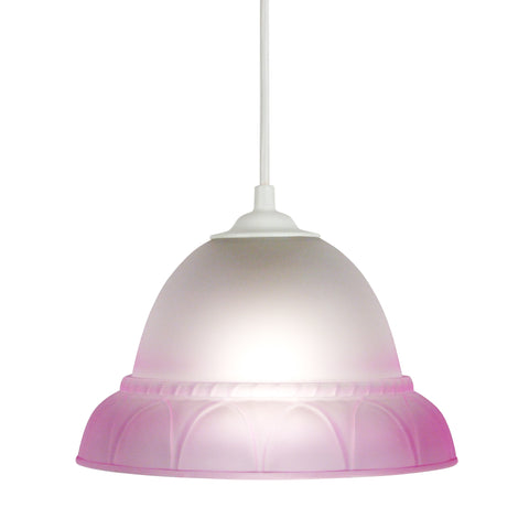 Suspension TOSEL ARCADE ,verre  H70xD20xP20  cm.