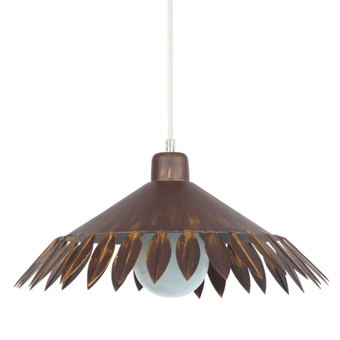 Suspension OLIVE CONE 40cm - 1 Lumière