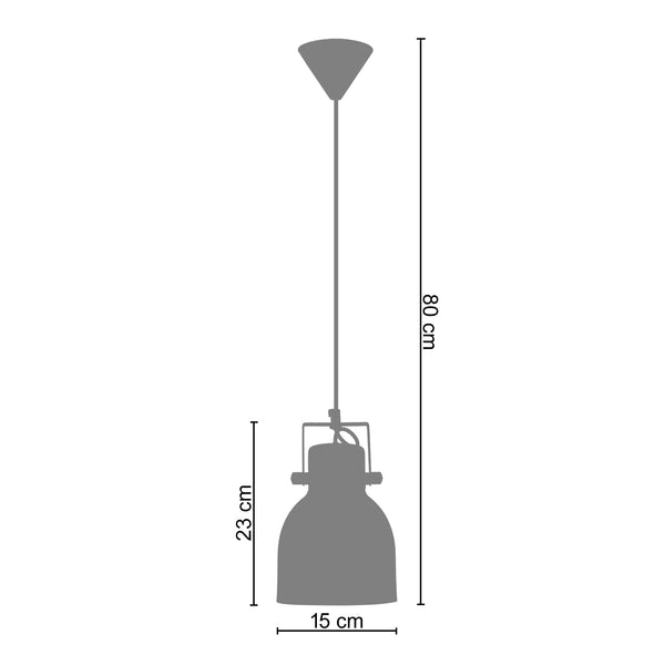 Suspension CARLSON B 15cm - 1 Lumière