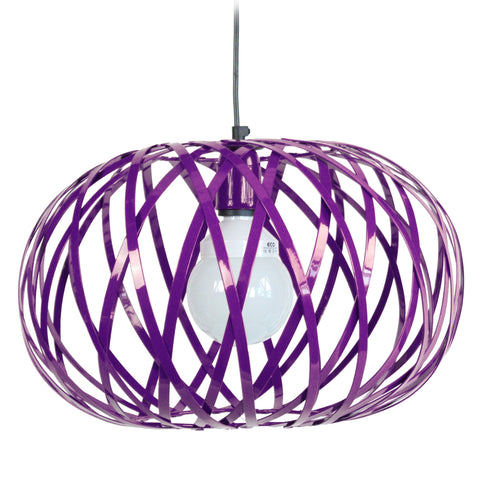 Suspension TOSEL CITROUILLE,métal  H80xD40xP40  cm.