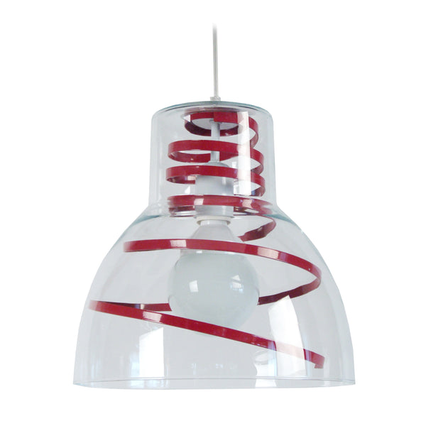 <tc>Suspensão CLOCHE VERRE METAL  30cm - 1 Luz  </tc>