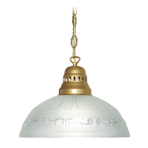 Suspension TOSEL CLASSIQUE,verre , H85xD35xP35  cm.