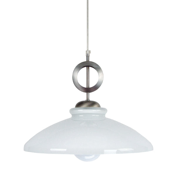 Suspension TOSEL DAIZY,verre  H100xD40xP40  cm.