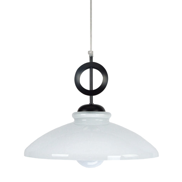 Suspension TOSEL DAIZY,verre  H100xD40xP40  cm.