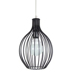 <tc>Suspensão RUGBY  24cm - 1 Luz </tc>