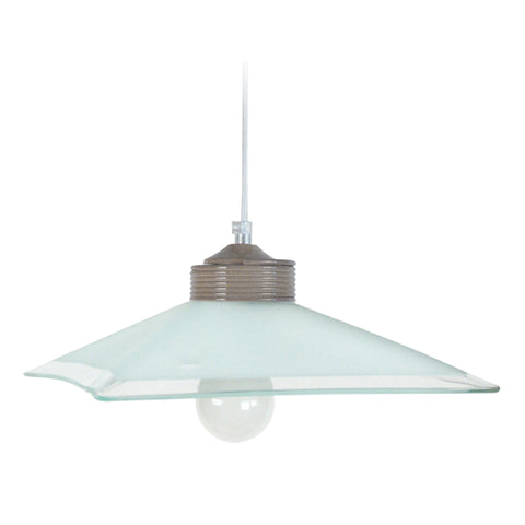 Suspension TOSEL CROUPE verre  38cm - 1 Lumière