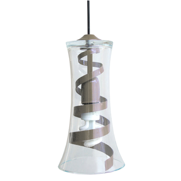 <tc>Suspensão TROMPETA METAL  16cm - 1 Luz  </tc>