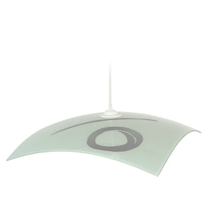 Suspension SERIQUADRO 40cm - 1 Lumière