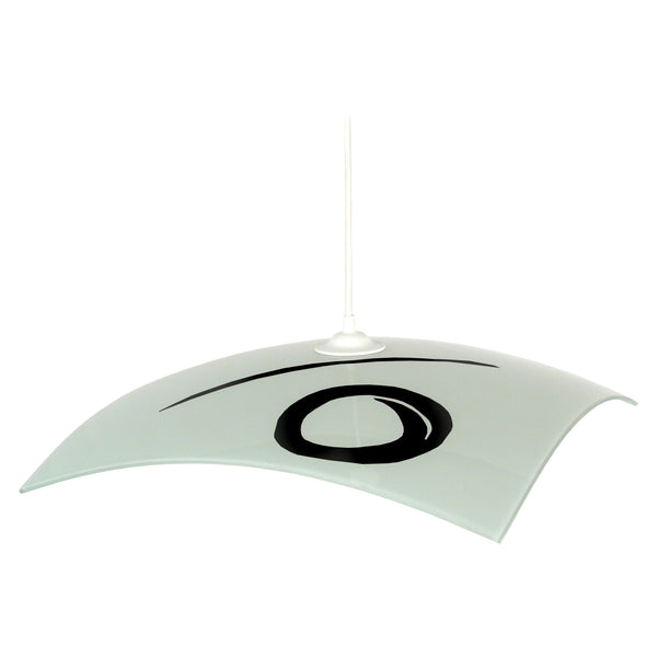 Suspension SERIQUADRO 40cm - 1 Lumière