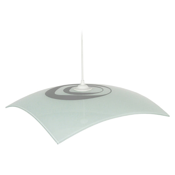 Suspension SERIQUADRO 40cm - 1 Lumière