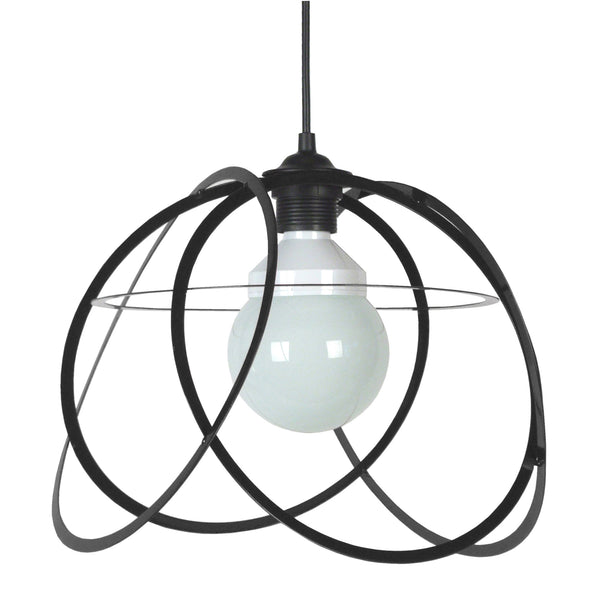 Suspension TOSEL RONDINGS,métal, H84xD33xP33  cm.