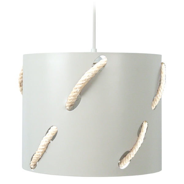 Suspension CILINDRE-CORDES 30cm - 1 Lumière