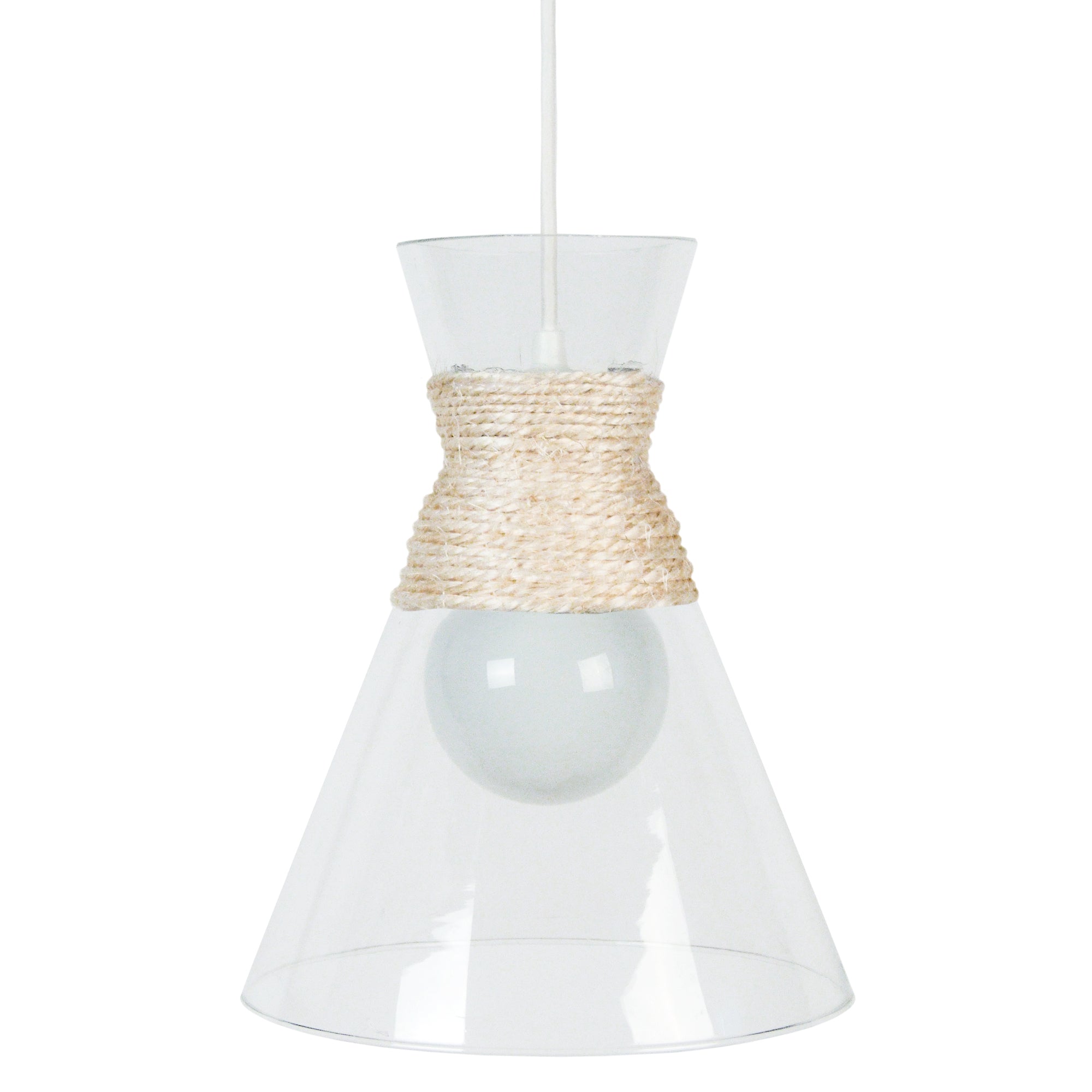 Suspension CORDES 20cm - 1 Lumière
