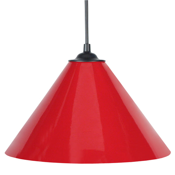 Suspension TOSEL Conique MÉTAL,métal H80xD24xP24  cm.
