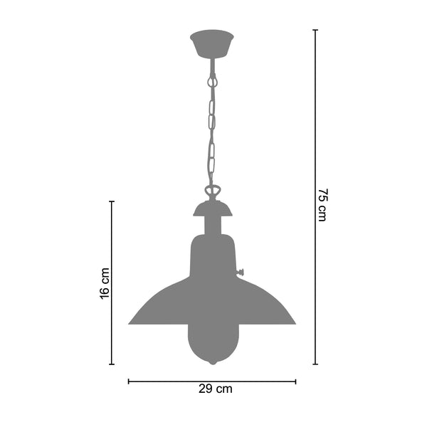 Suspension NORDIK 29cm - 1  Lumière