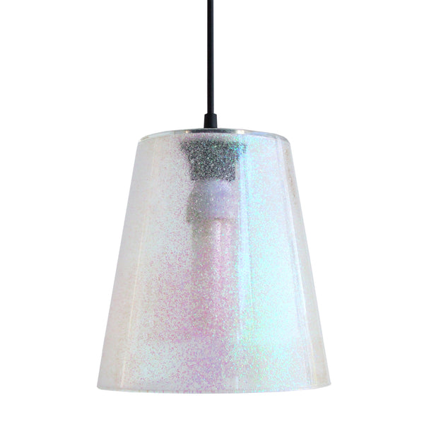 Suspension GLITTER Conique B  17cm - 1 Lumière