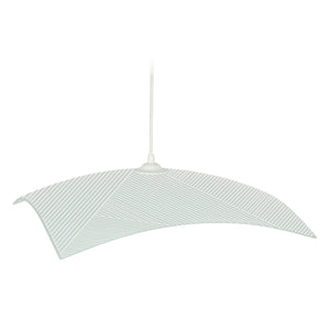 Suspension BOMBAY CARRÉ  40cm - 1 Lumière