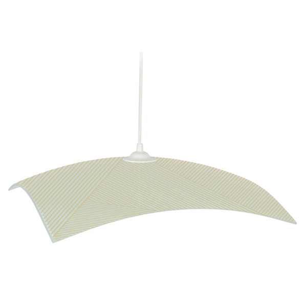 Suspension BOMBAY CARRÉ  40cm - 1 Lumière