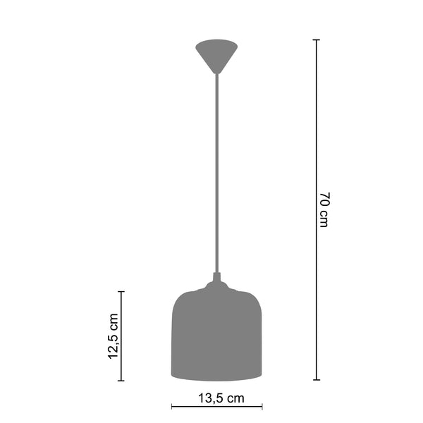 Suspension FORNO 13,5cm - 1 Lumière