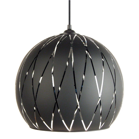 Suspension TOSEL BIA,verre H85xD30xP30  cm.
