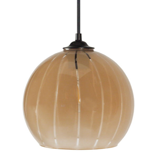 Suspension TOSEL BOULE A verre 20cm - 1 Lumière