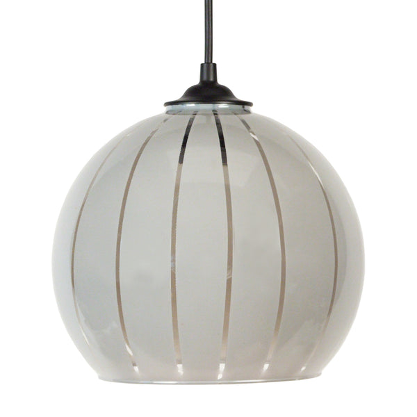 Suspension TOSEL BOULE A verre 20cm - 1 Lumière
