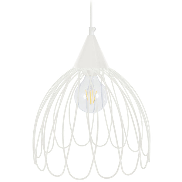 <tc>Suspensão ROSA  30cm - 1 Luz  </tc>