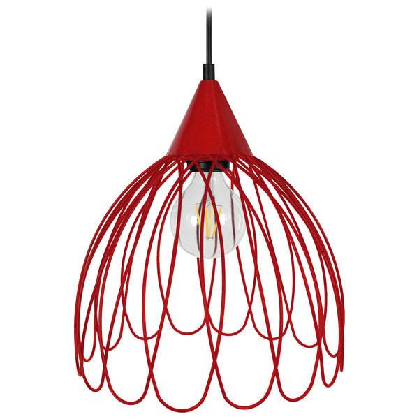 <tc>Suspensão ROSA  30cm - 1 Luz  </tc>
