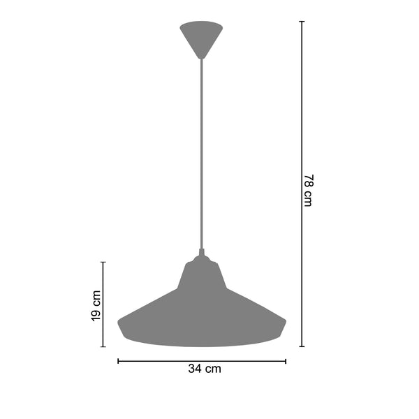 <tc>Suspensão UPERNAVIK  34cm - 1 Luz  </tc>